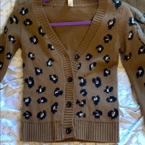 sweater or cardigan button up